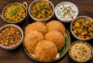 The Divine Feast (Bhandara style food)