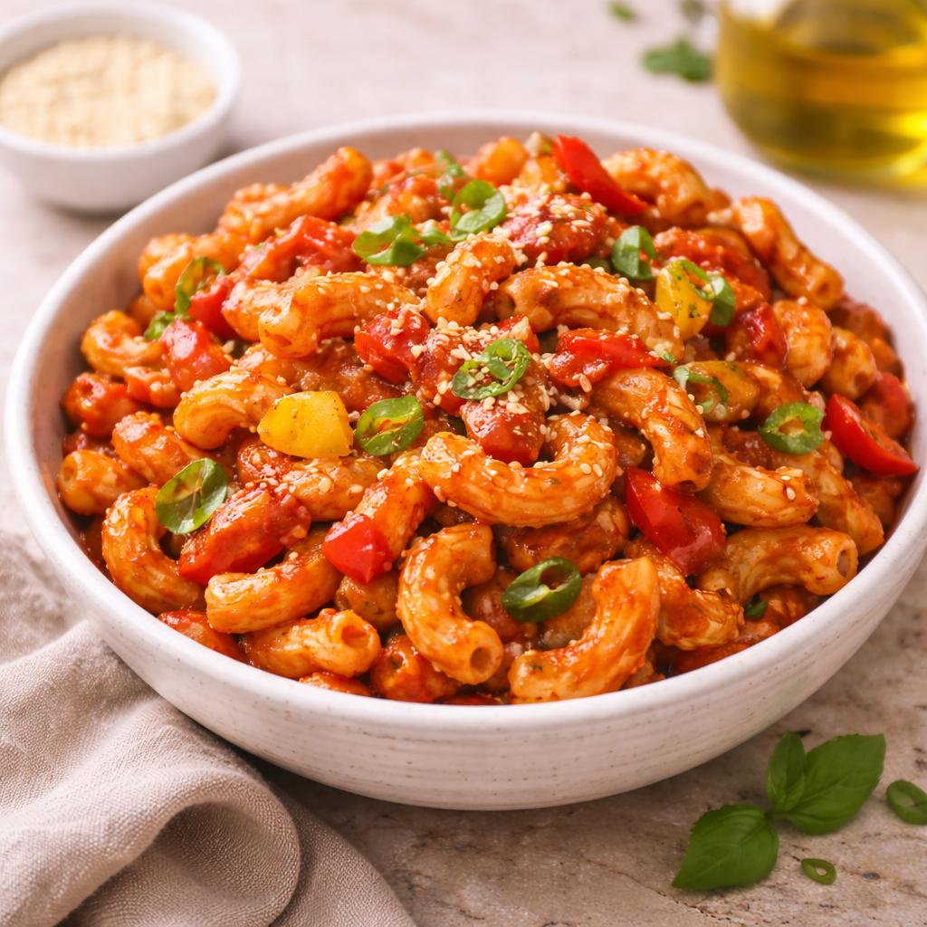 Veg. Pasta (Red Sauce)
