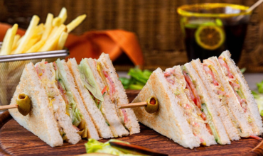 Veg. Club Sandwich