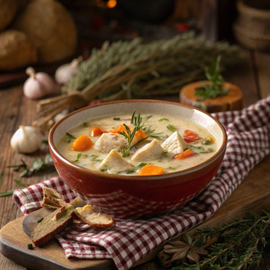 Veg. Clear Soup